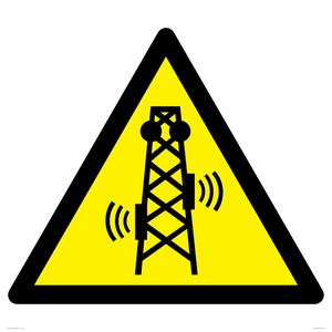 W503 Warning: RF radiation transmitter